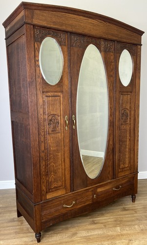 Wardrobe antique french oak - antique,