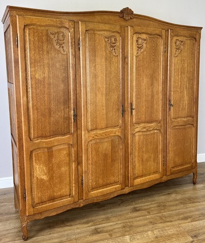 Wardrobe vintage french louis - wardrobe,