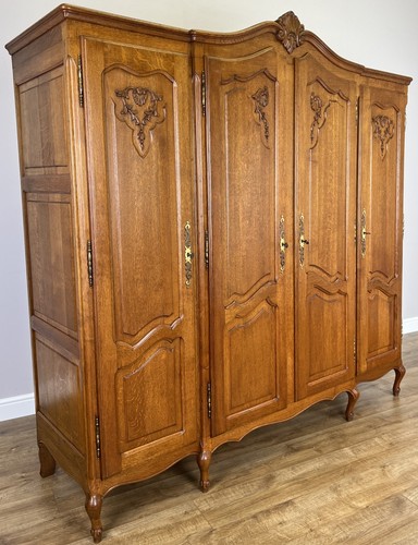 Wardrobe vintage french louis - vintage,