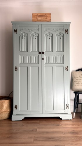 Antique solid oak - oak, hand