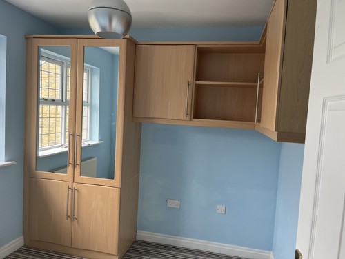 Double wardrobe overhead - &,