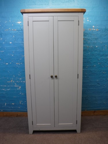 Solid wood 2door - grey, oak