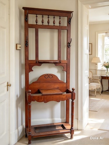 Carved solid oak - carved, &