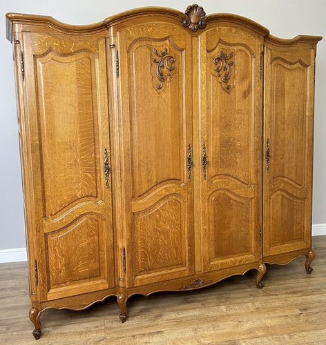 Wardrobe vintage french louis - wardrobe,