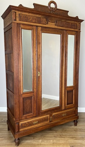 Wardrobe antique french two - antique,
