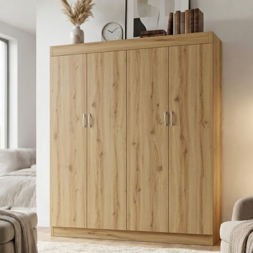 Door assembled wardrobe with - assembled,