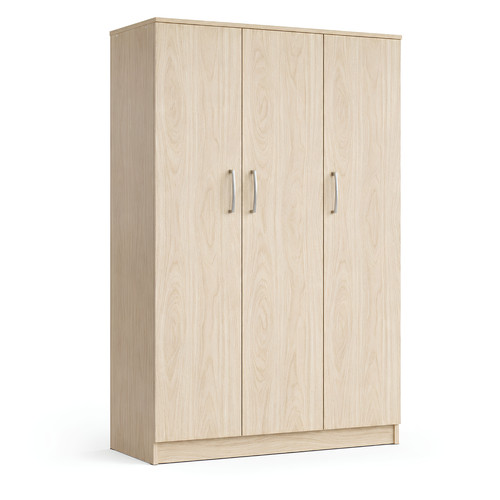 Door triple wardrobe - triple, hanging