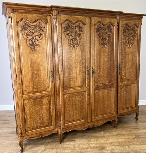 Wardrobe vintage french louis - wardrobe,