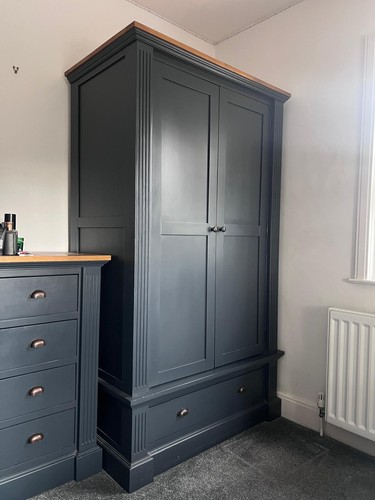 Oak furnitureland wardrobe - oak,