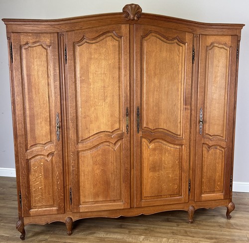 Wardrobe vintage french louis - wardrobe,