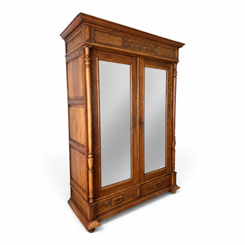 Wardrobe antique french style - wardrobe,