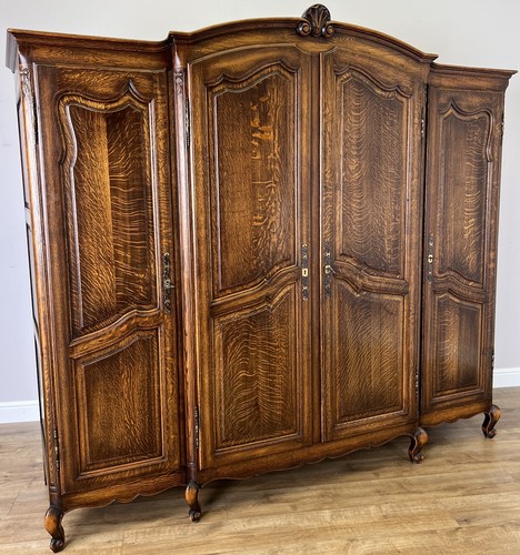 Wardrobe vintage french louis - wardrobe,