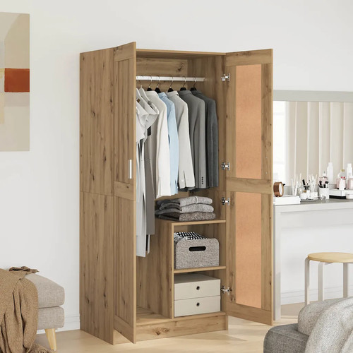 Walplus wardrobe artisian oak - wardrobe,