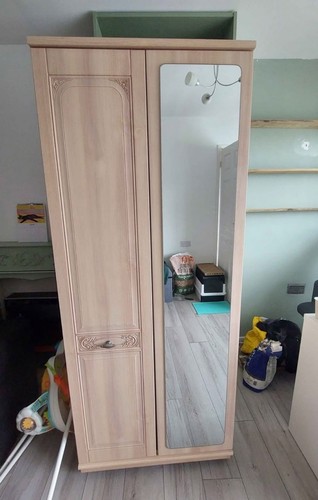 Door mirrored wardrobe - 2-door,