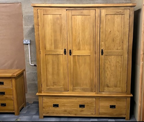 Triple wardrobe 2x - , bedside