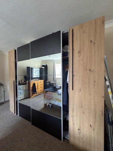 Koran door mirrored - mirrored, sliding