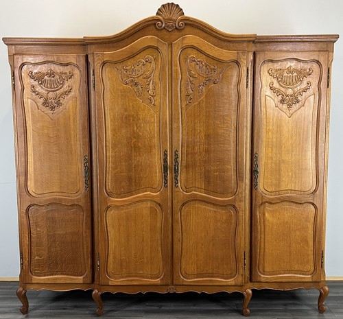 Wardrobe vintage french louis - vintage,