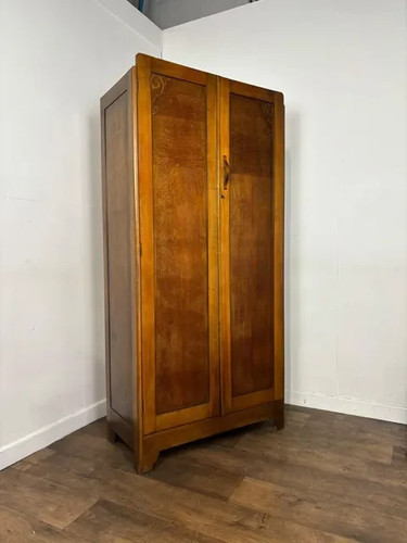 Vintage oak veneer double - vintage,