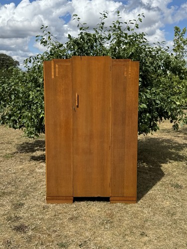 Vintage art deco oak - art,