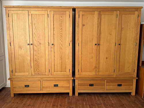 Freestanding oak bedroom - oak,