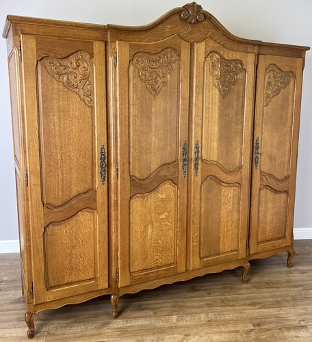 Wardrobe vintage french louis - vintage,