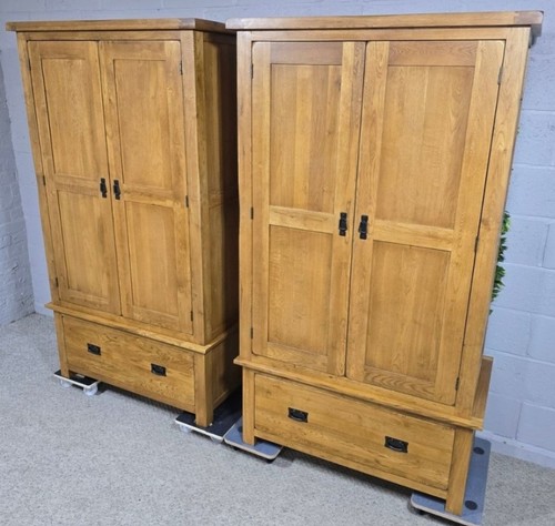 Oak wardrobe delivery - 2x,