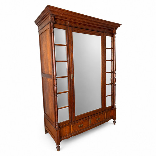 Wardrobe antique french style - wardrobe,