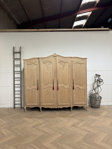 Vintage french armoire louis - french,